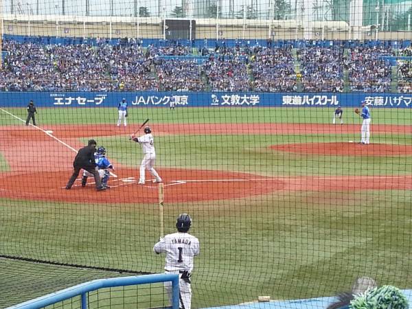 ☆1円～良席☆ 5/3 ヤクルト vs 中日 バックネット裏 前方 ペア
