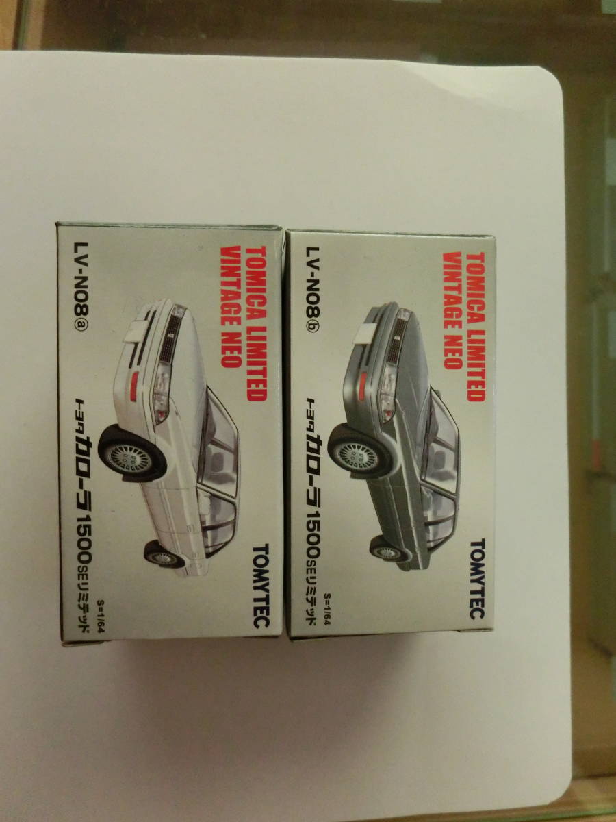 セール，最新作 トミカ リミテッド ビンテージ LV－Ｎ08 トヨタ カローラ 1500SEリミテッド a ｂ ２台セット 本体(トミカリミテッド)｜売買されたオークション情報、yahooの商品情報をアーカイブ公開 - オークフ トミカリミテッド