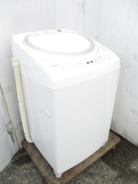 【美品】1467★東芝/TOSHIBA　洗濯乾燥機/AW-8V5/洗濯8k/乾燥4.5k◆マジックドラム/温かザブーン洗浄/2017年製★