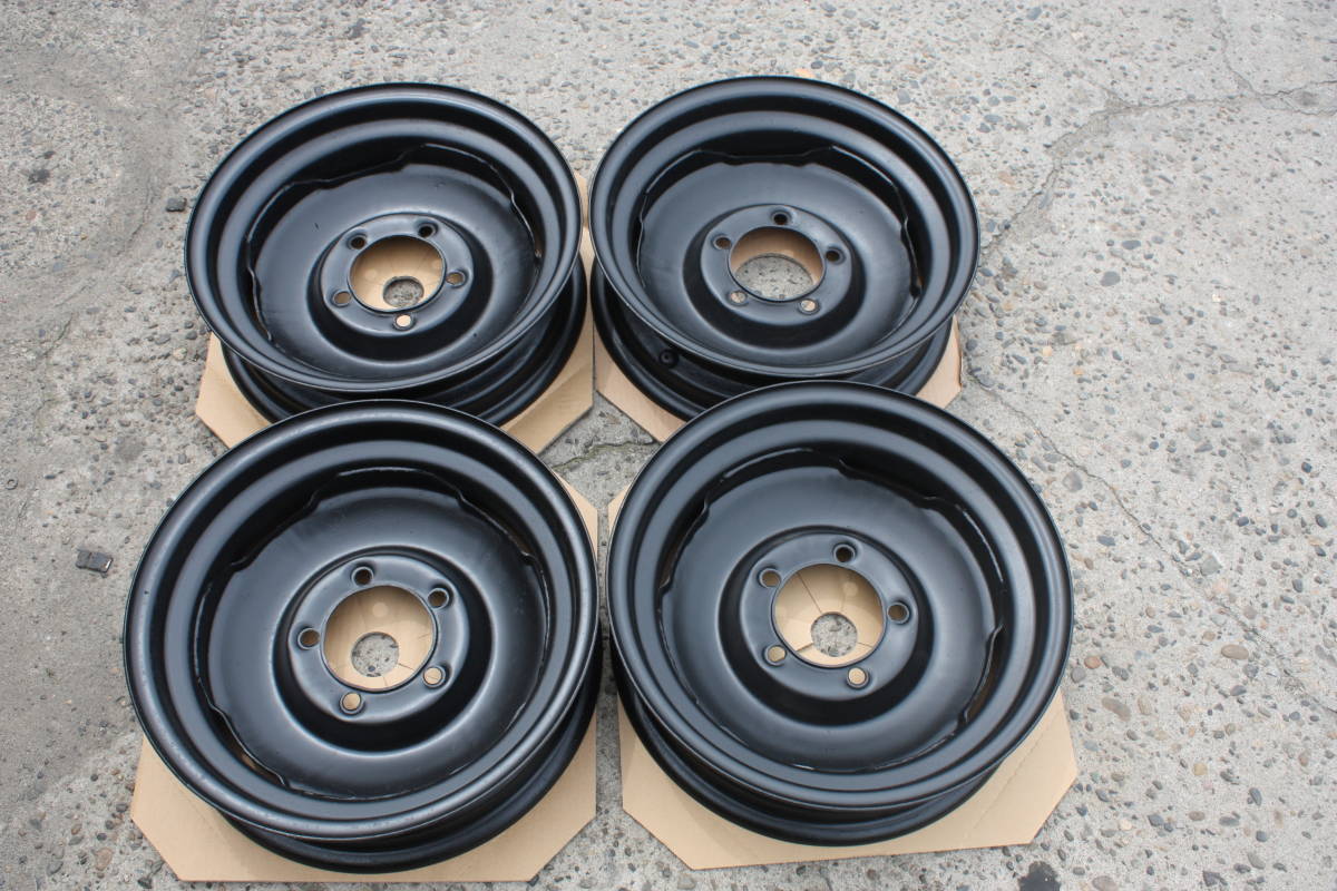 ジムニー　純正スチールホイール　美品 ジムニー 純正スチールホイール 4本 運賃2800円 SJ10 SJ30V JA71V