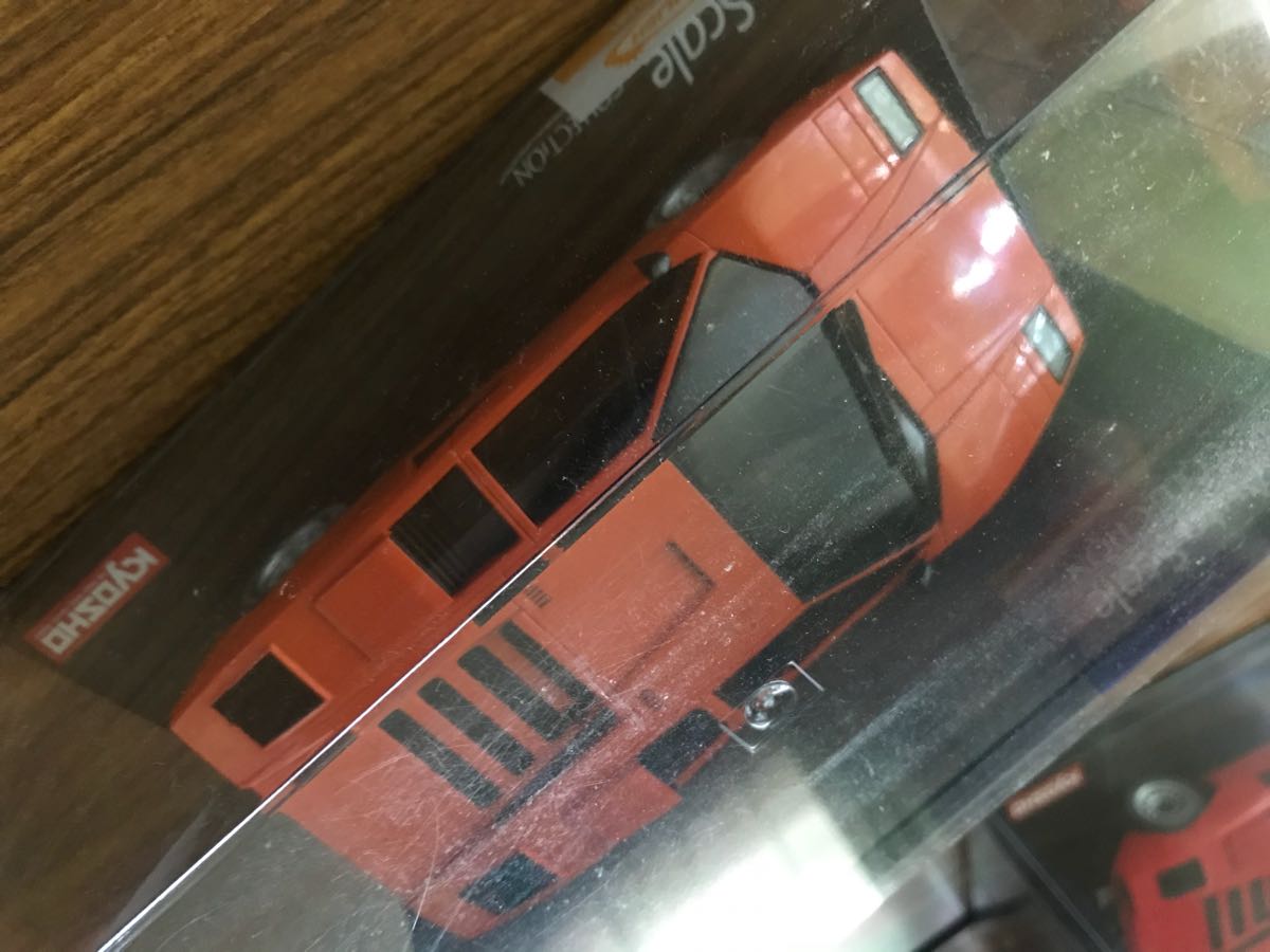 京商 ミニッツ用 ボディ ランボルギーニ カウンタック LP400 パパイヤ 