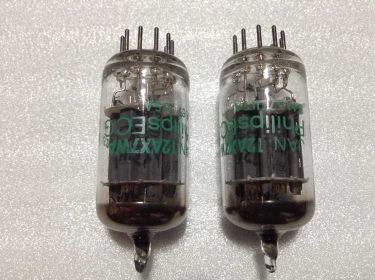 12AX7WA Philips ECG JAN 12AX7WA 2本未使用 未使用品】Philips ECG JAN 12AX7WA 2本組 フィリップス VINTAGE