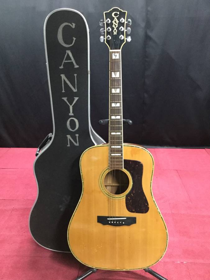 CANYON W-60 アコースティックギター☆ジャンク品 アコースティック