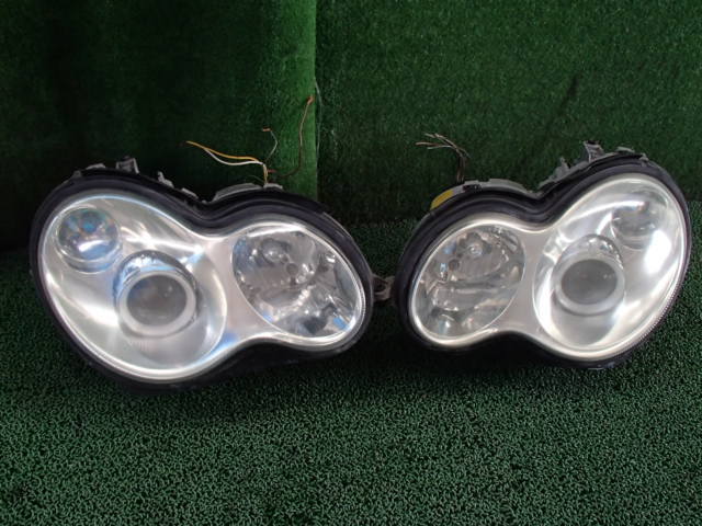 ○:S203 W203 ベンツ Cクラス ワゴン HID ヘッドライト 08