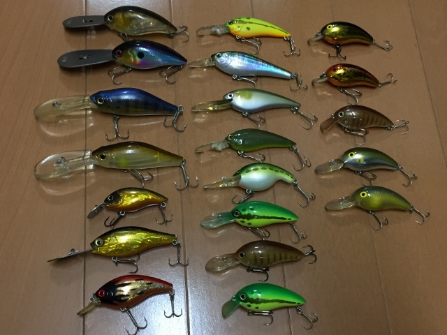 ダイワ クランク シャッド 20個セット（検索：メガバスイマカツシマノ