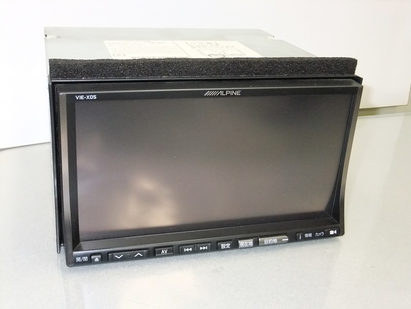 【動作確認済】ALPINE アルパイン VIE-X05 メモリーナビ 本体 アルパイン VIE-X05 ALPINE 【公式通販】