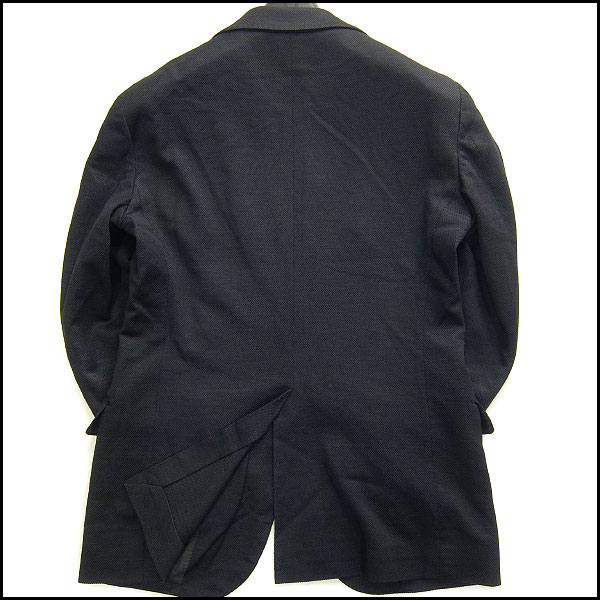 美品 ユナイテッドアローズTOKYO 背抜きリネンジャケット44(S)黒★J40356 UNITED ARROWS 春夏