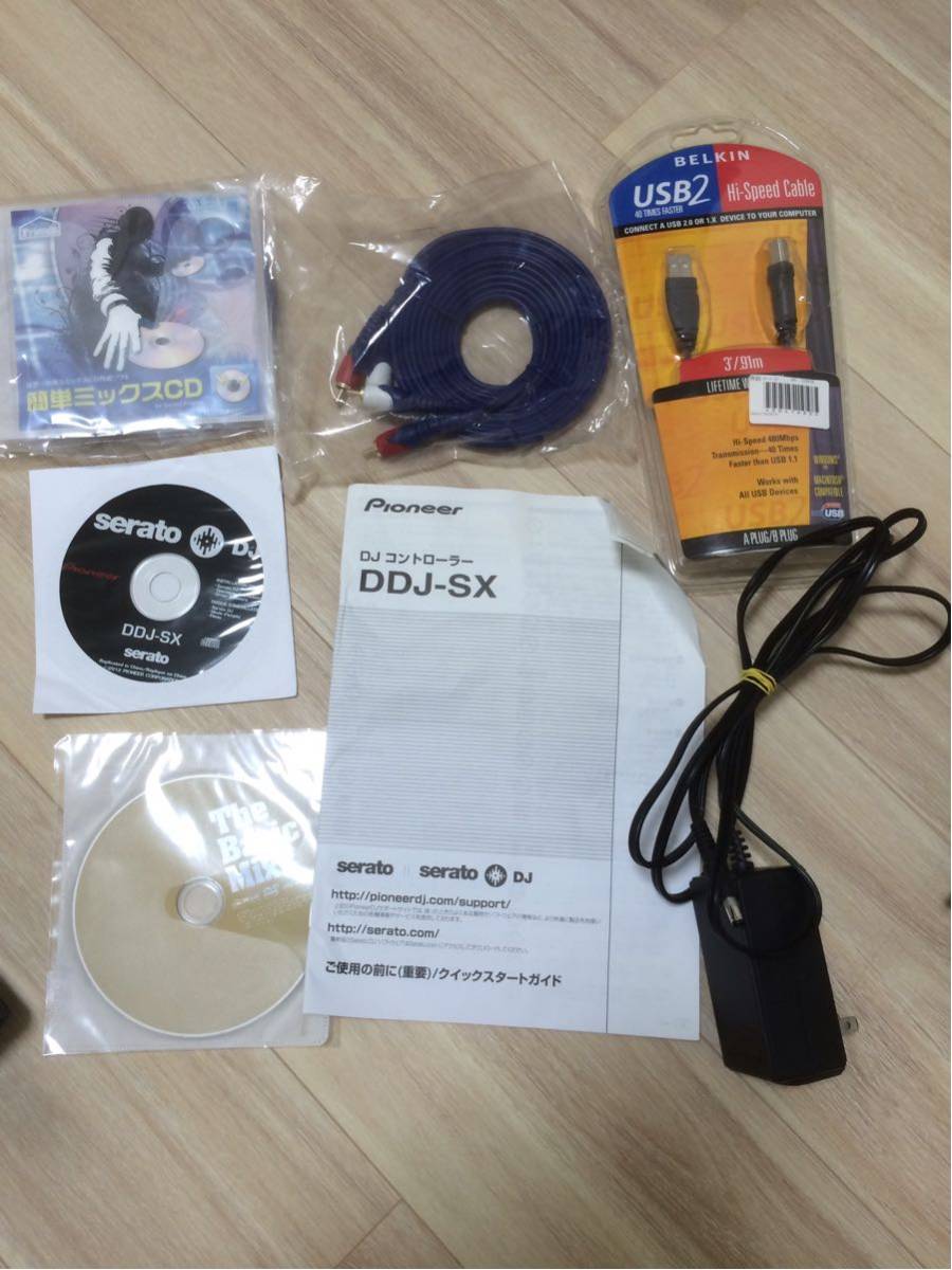 DDJ sx2 本体とその付属品 DJコントローラー Pioneer パイオニア DDJ-SX Serato DDJ-SX2