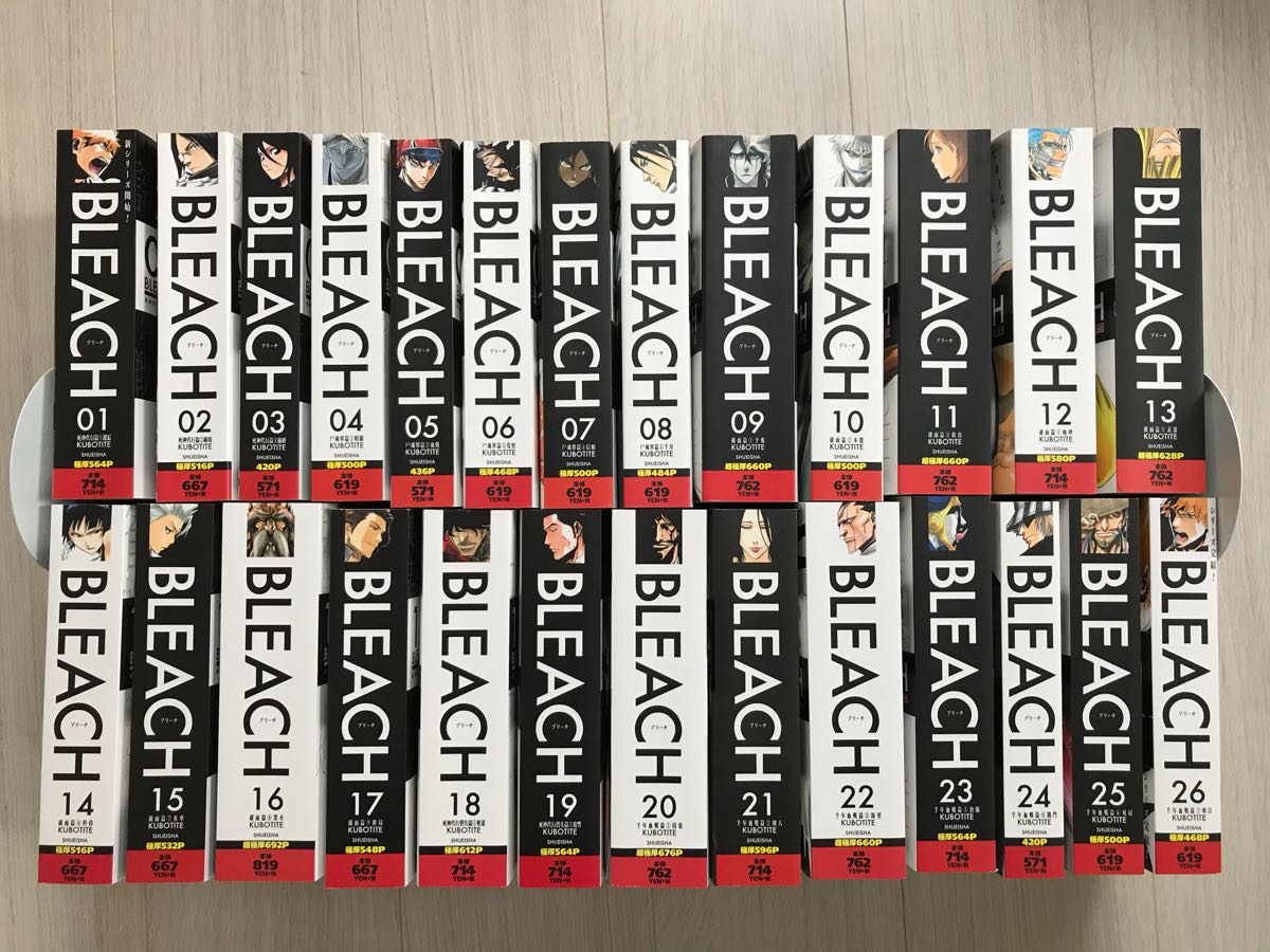 BLEACH ブリーチ 全巻 セット 1〜26巻 久保帯人 リミックス版 コンビニ