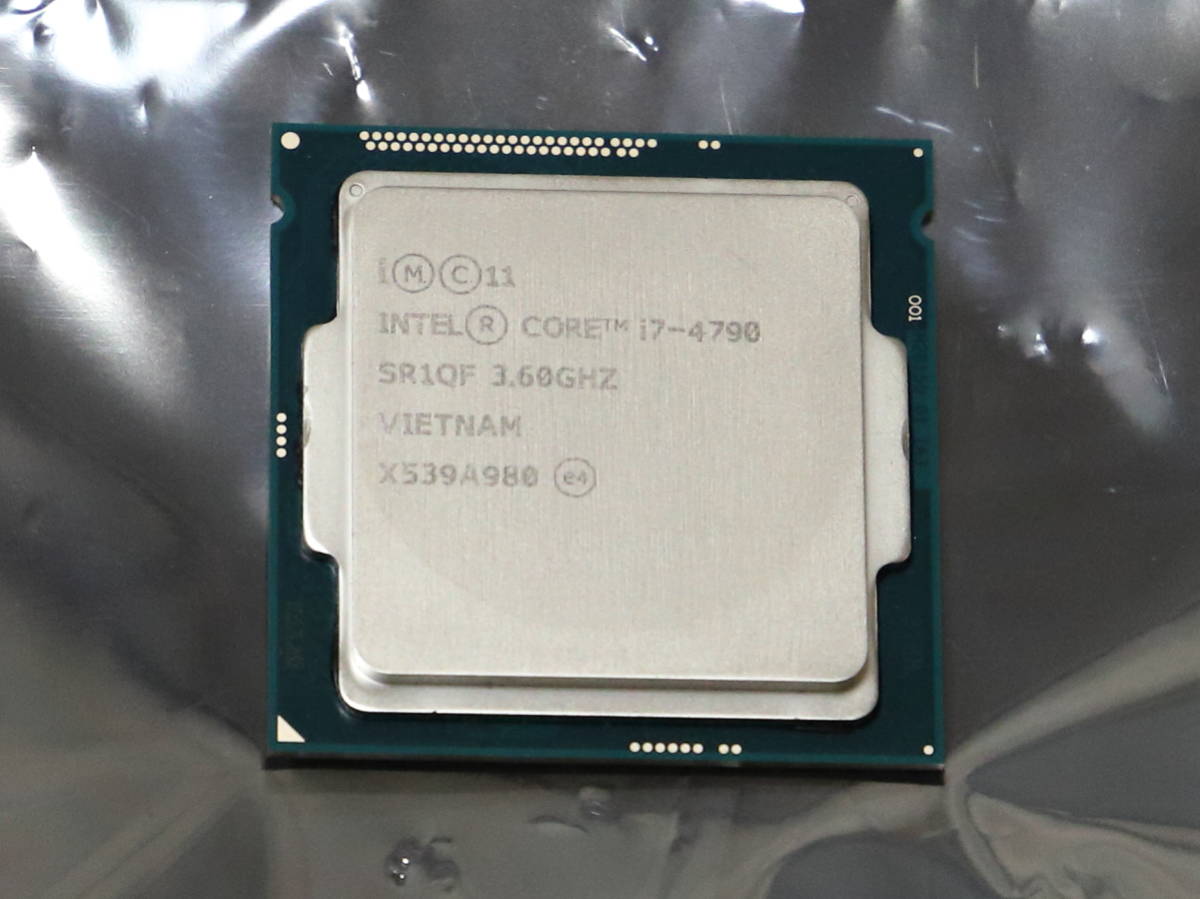 i7 Core 0 Intel i7-4790 CPU 動作確認済みIntel 動作確認済 3.6GHz