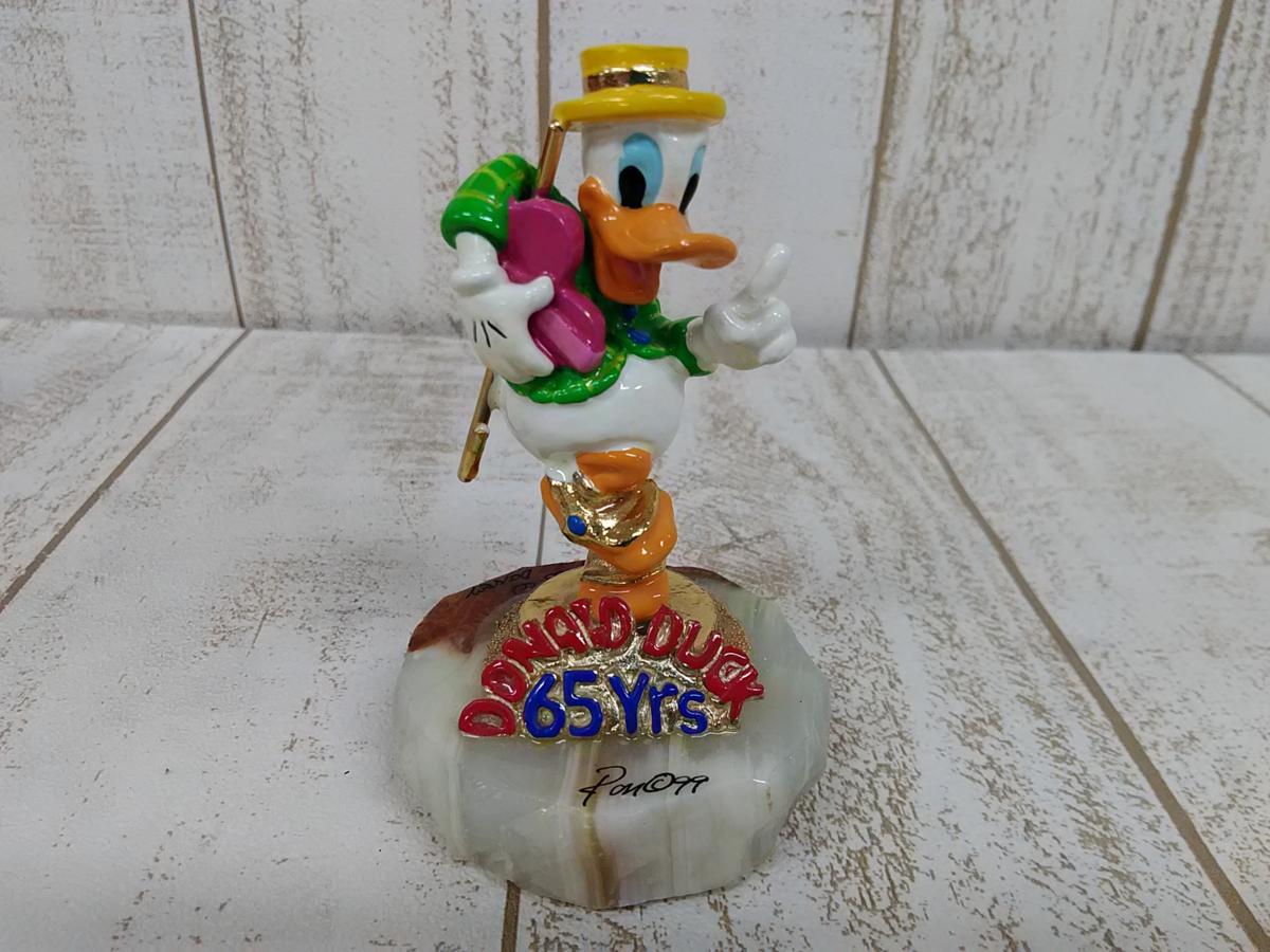 ディズニー ドナルドダック65Yrs フィギュア 1999 限定1000個 大理石