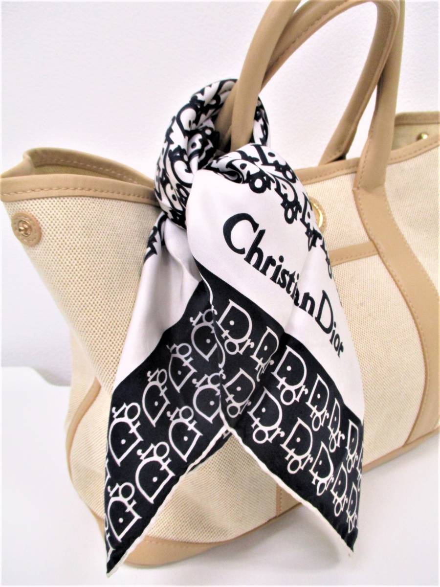 i6190】クリスチャン ディオール Christian Dior スカーフ トロッター