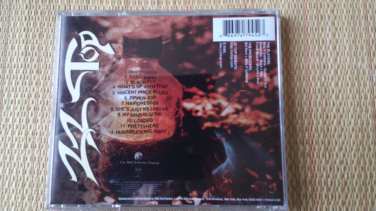 傑作cd Zz Top Rhythmeen Zzトップ Billy Gibbons ビリー ギボンズ Zz Top 売買されたオークション情報 Yahooの商品情報をアーカイブ公開 オークファン Aucfan Com