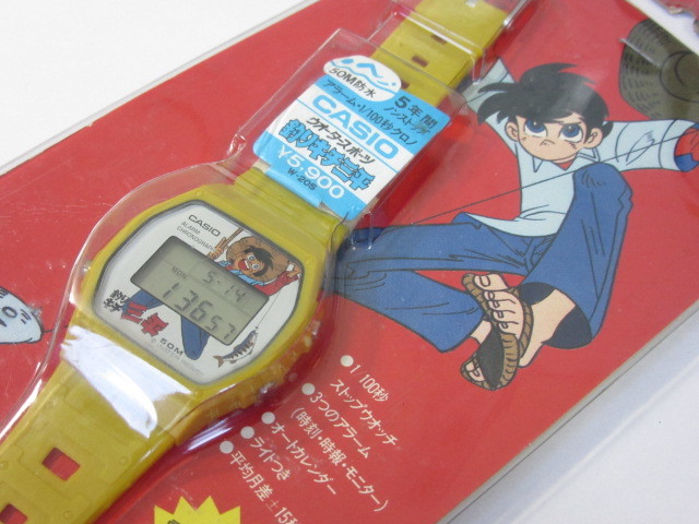 ☆CASIO/カシオ/釣りキチ三平/ウォータースポーツ/タグ取説純正ケース 