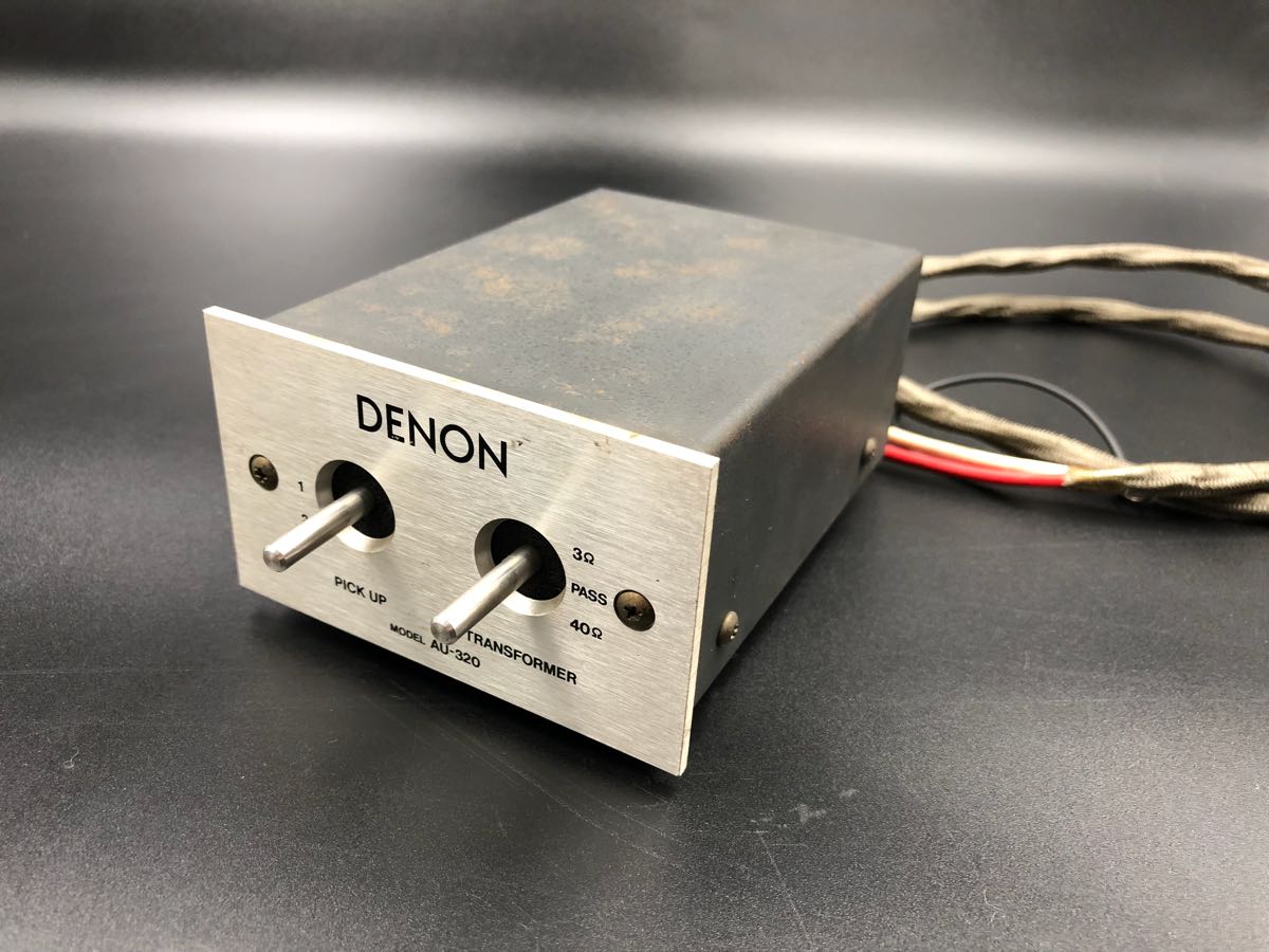 ☆DENON(デノン） AU-320 MC 昇圧トランス☆ GDENON 【公式通販】