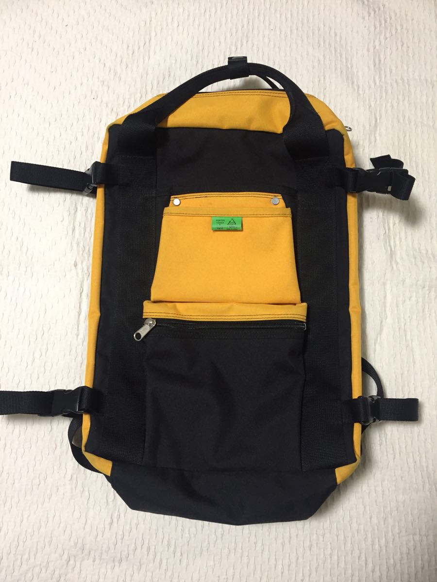 【新品・未使用】PORTER イエロー ボディバッグ 日本製 新品吉田カバン PORTER FRAME SHOULDER BAG(S) 690-17848 カーキ 100円～