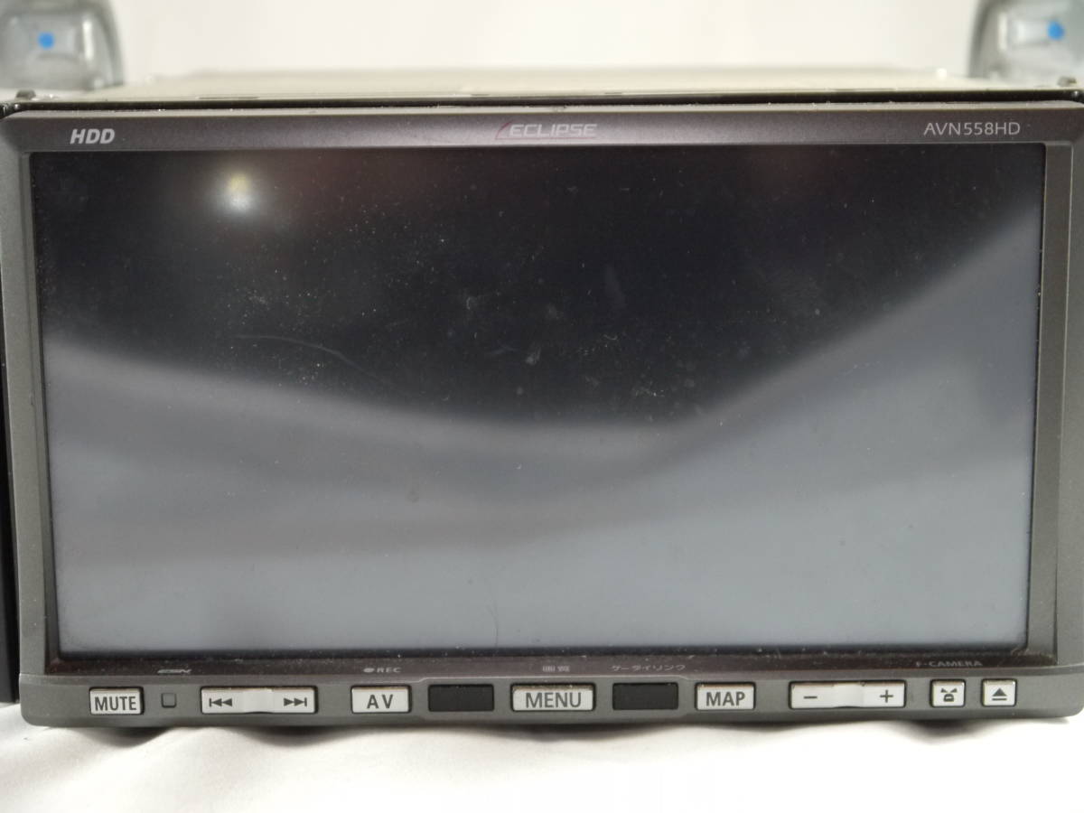 イクリプス HDDナビ AVN558HD 中古電源確認済み ECLIPSE カーナビ