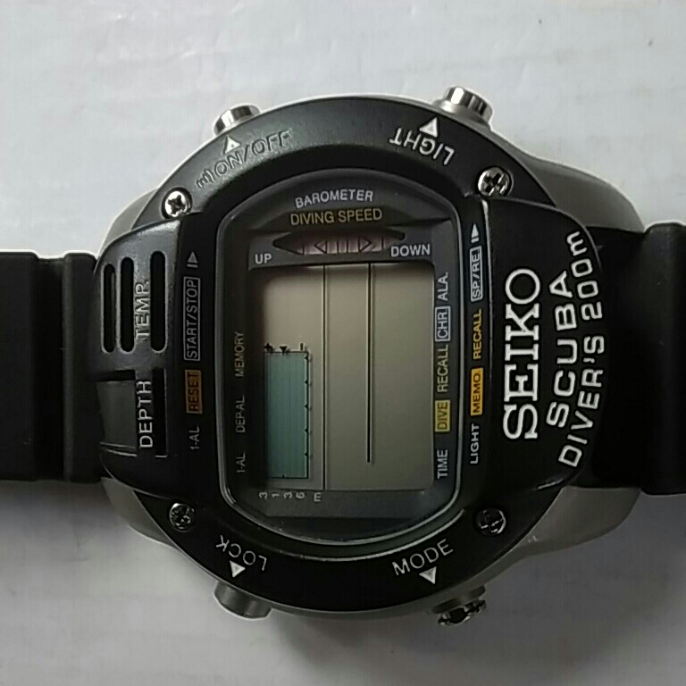 セイコーダイバー SCUBA 200m 美品 アクセサリー、時計 ブランド腕時計