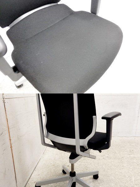 ■L939■美品■コクヨ■アガタ■AGATA/A■デスクチェア■ハイバック■可動肘■20万円■グッドデザイン賞■