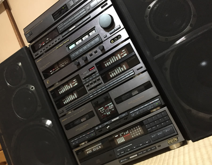 ONKYO Radian F7 ジャンク オンキョー ラディアン F7 南野陽子 昭和