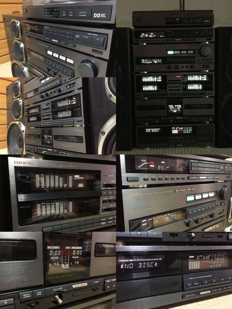 ONKYO Radian F7 ジャンク オンキョー ラディアン F7 南野陽子 昭和