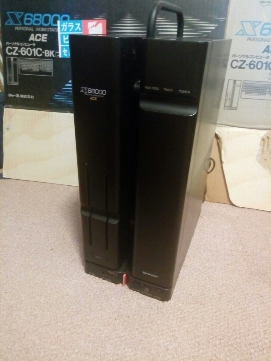 X68000 SHARP PRO ジャンク シャープ CZ-653C-GY ソニーパソコン