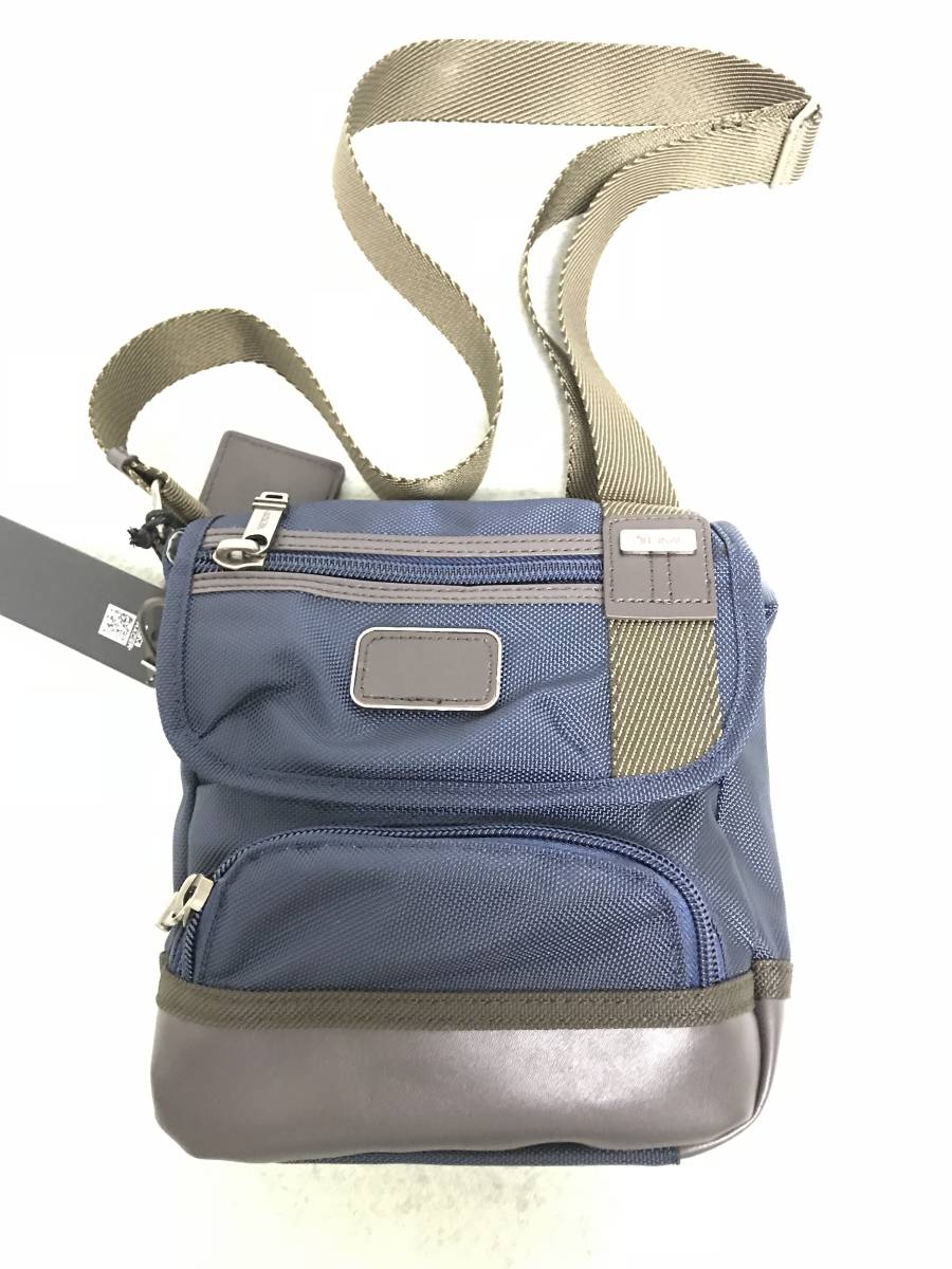 新品TUMI トゥミ　ショルダーバッグ　旅行大優先　バック　　サイズ5*20*25ｃｍ