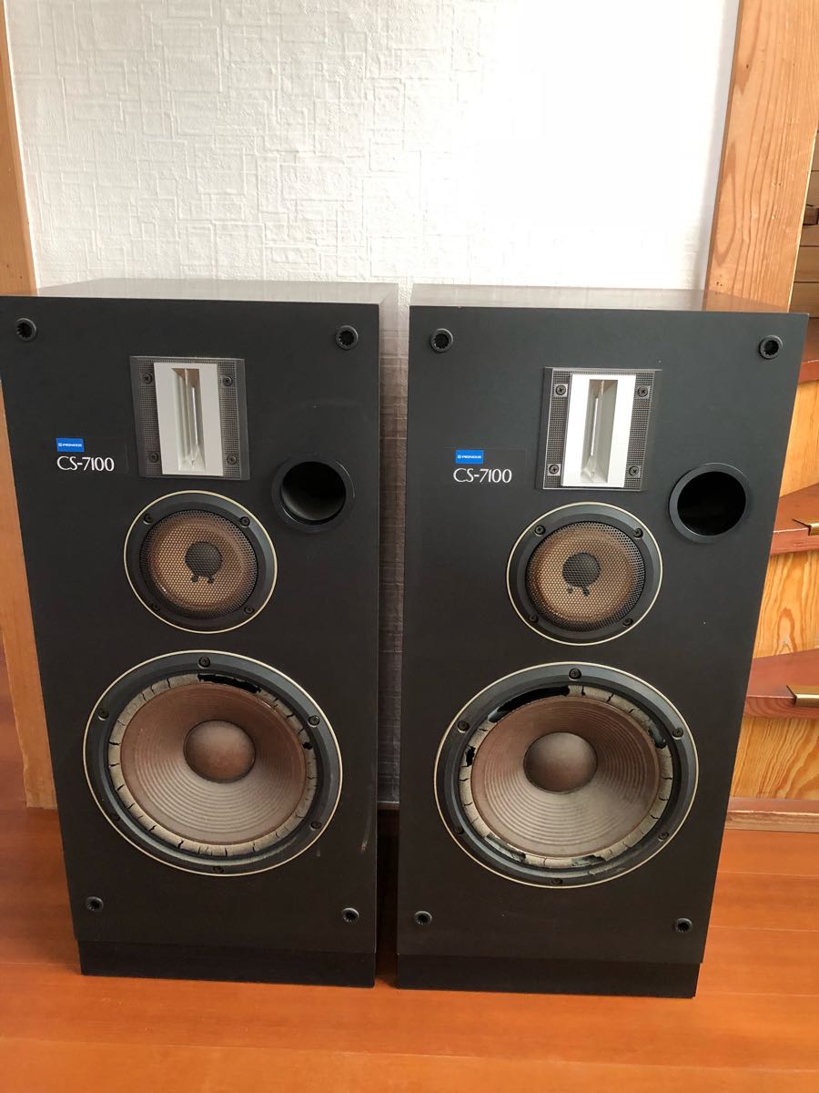 PIONEERスピーカーシステムCS-7100左右一対ジャンク パイオニア CS