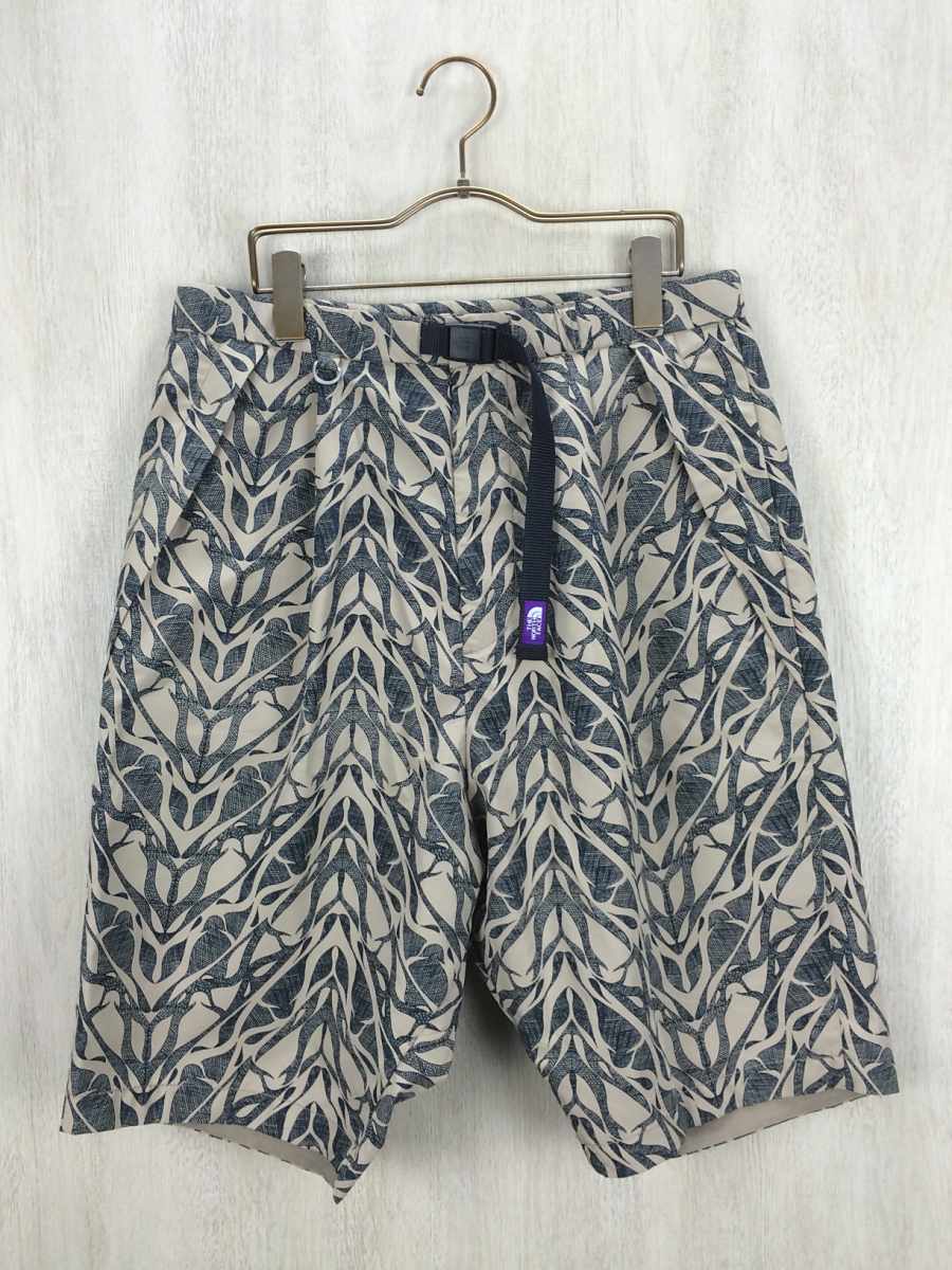 数量限定，定番人気 THE NORTH FACE PURPLE LABEL ショートパンツ/32/ポリエステル/BEG/総柄/Mountain Wind Print Shorts(Mサイズ)｜売買されたオークション情報、yahooの商品情報をアーカイブ公開 - オークファン Mサイズ