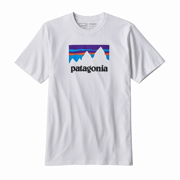 品質保証，SALE patagonia メンズ ショップ ステッカー レスポンシビリティー Tシャツ サイズ：S 白 パタゴニア Shop Sticker Responsibili Tee(半袖Tシャツ)｜売買されたオークション情報、yahooの商品情報をアーカイブ 男性用