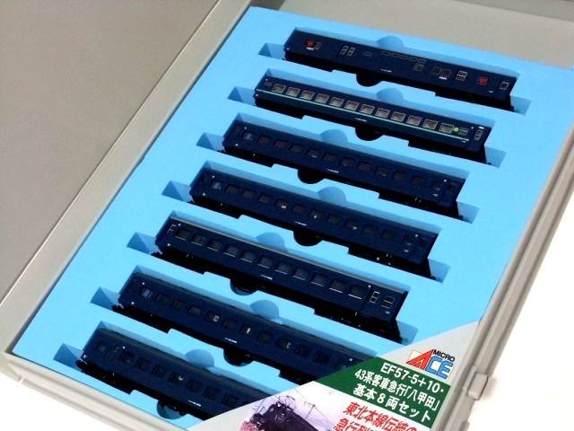 鉄道模型色々まとめ MICRO Aceマイクロエース A1560急行「八甲田」基本セットより客車7両