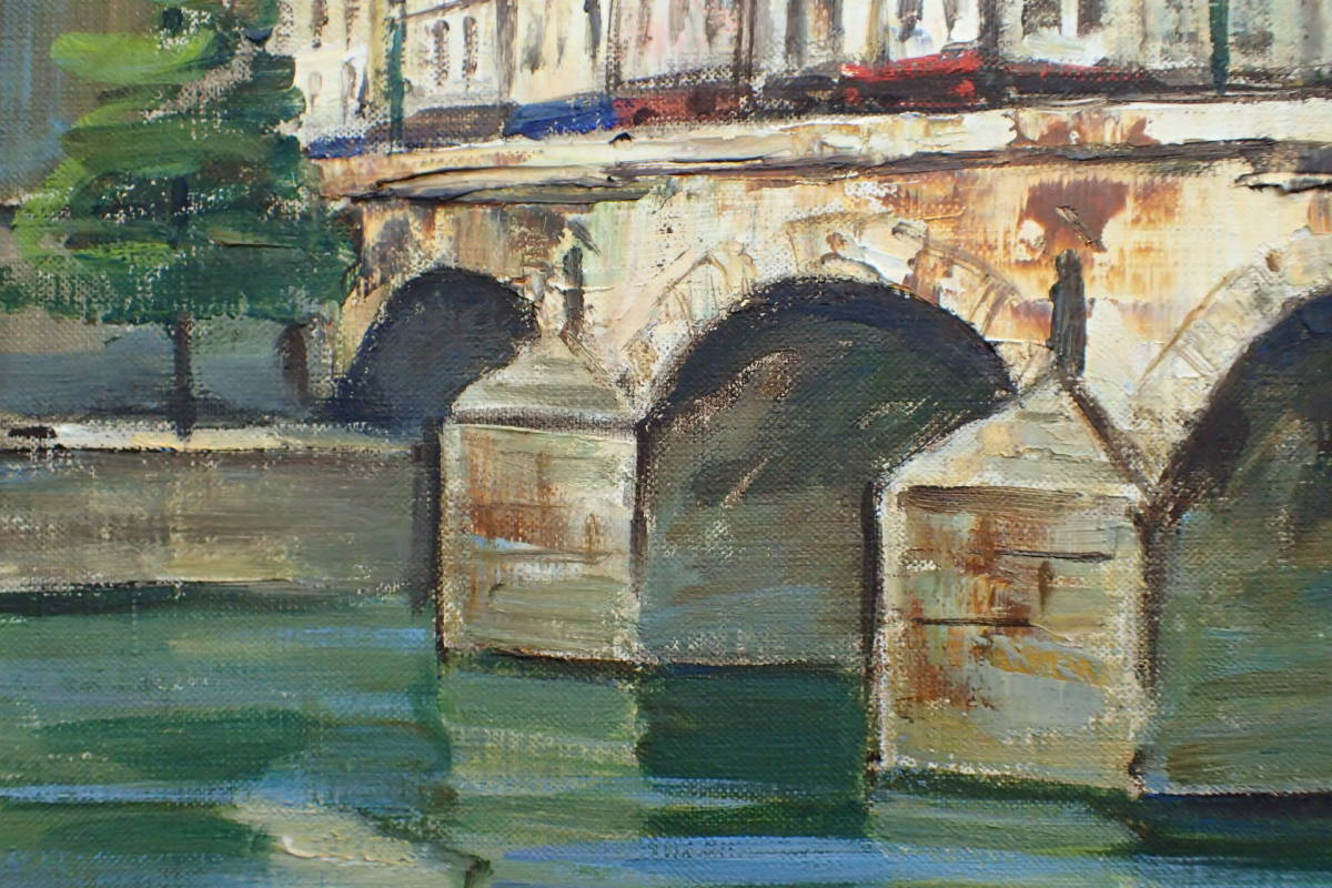 小川久雄 油絵 M4号 鳥海山 風景画 油彩画 F6号 小川