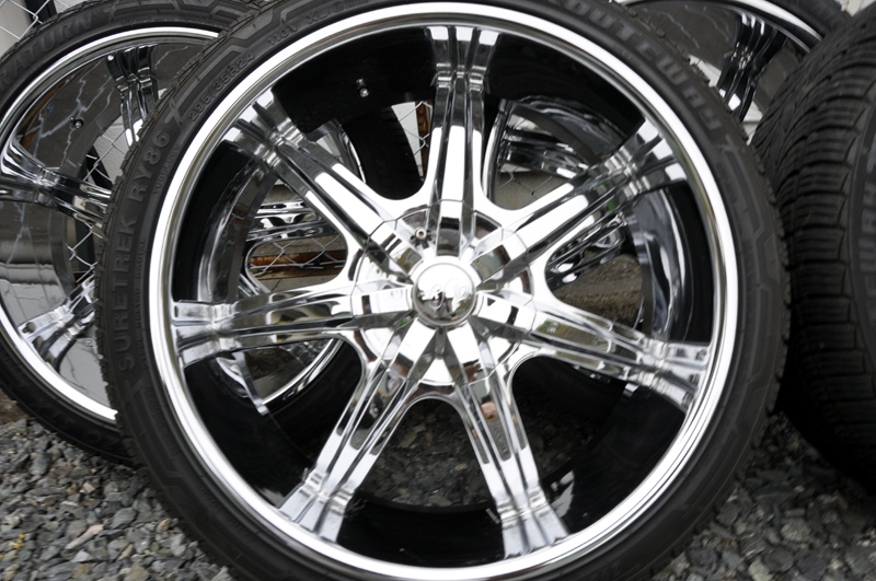 LEXANI LX-9 26インチ 10J＋15 139.7 6穴 タイヤホイールセット バリ溝