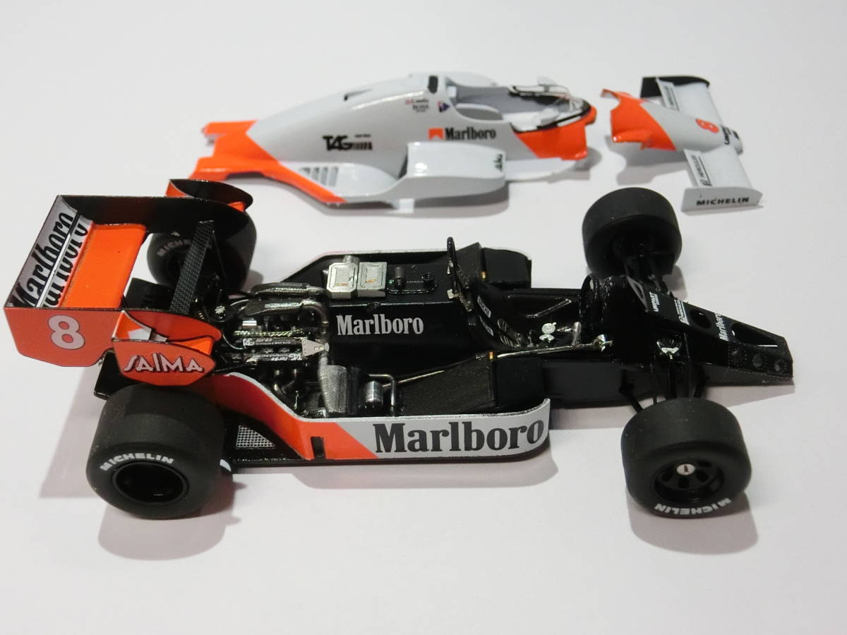 TAMEO WCT84 1/43 マクラーレン TAG Porsche MP4/2 N.ラウダ W 