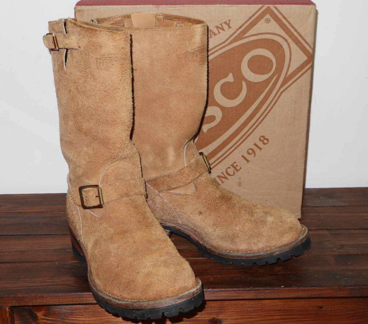 WESCO ウエスコ BOSS スエード 10E ／エンジニアブーツ ボス ブーツ 