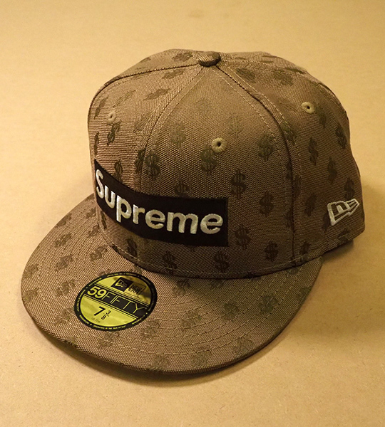 Supreme Monogram Box Logo New Era Brown 7.3/8 2018SS シュプリーム