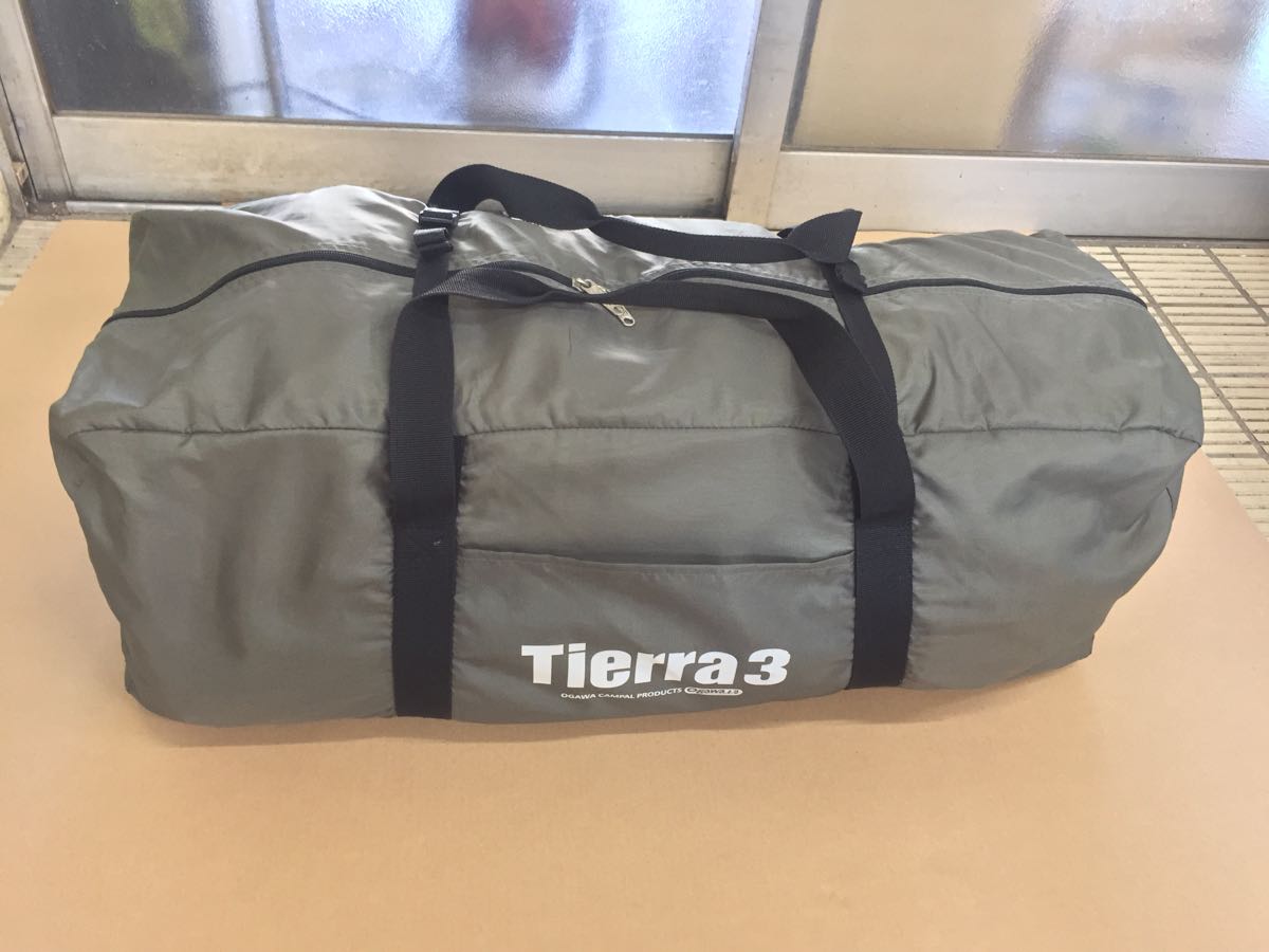 アウトドア 廃盤 OGAWA Tierra3 ティエラ 3人用 テント オガワキャンパル