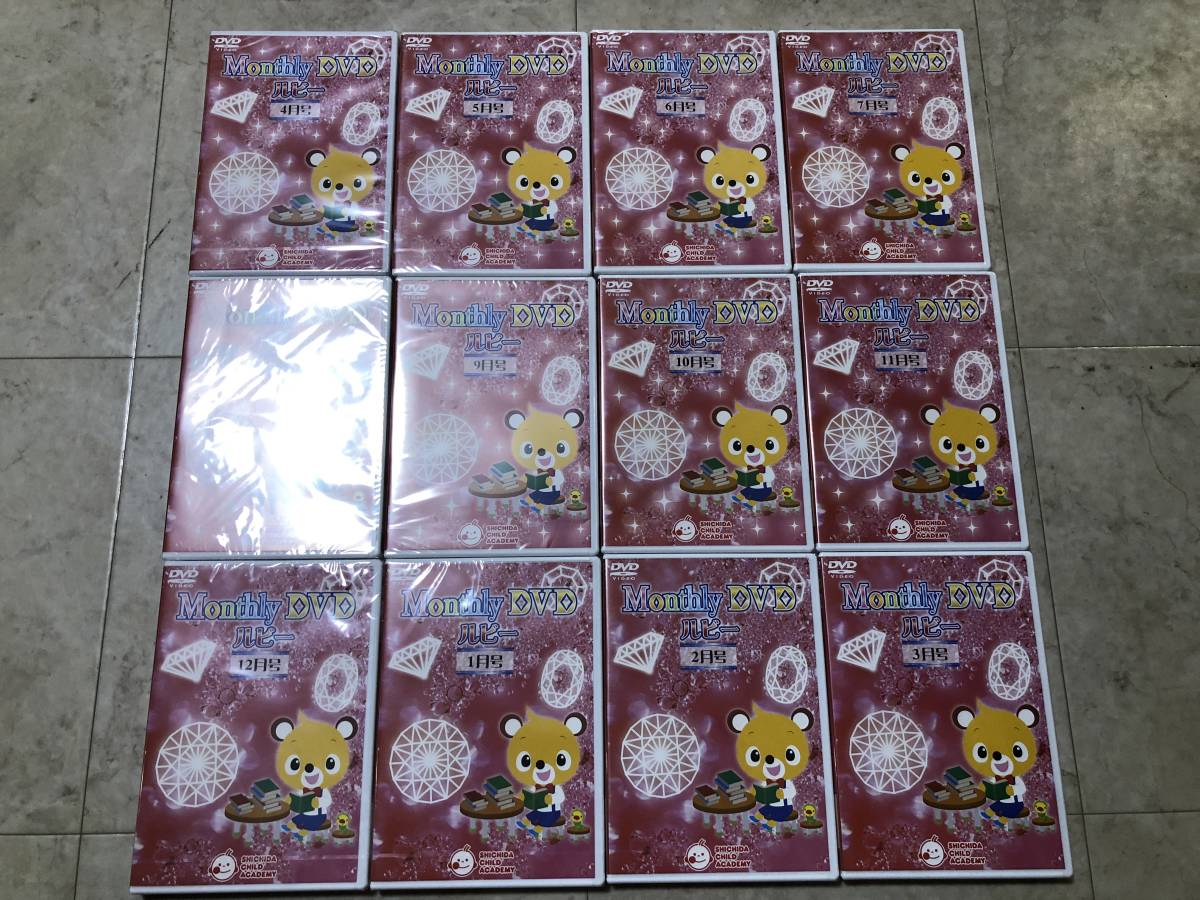 DVD 七田Monthly DVD マンスリーDVDルビー12ヶ月分