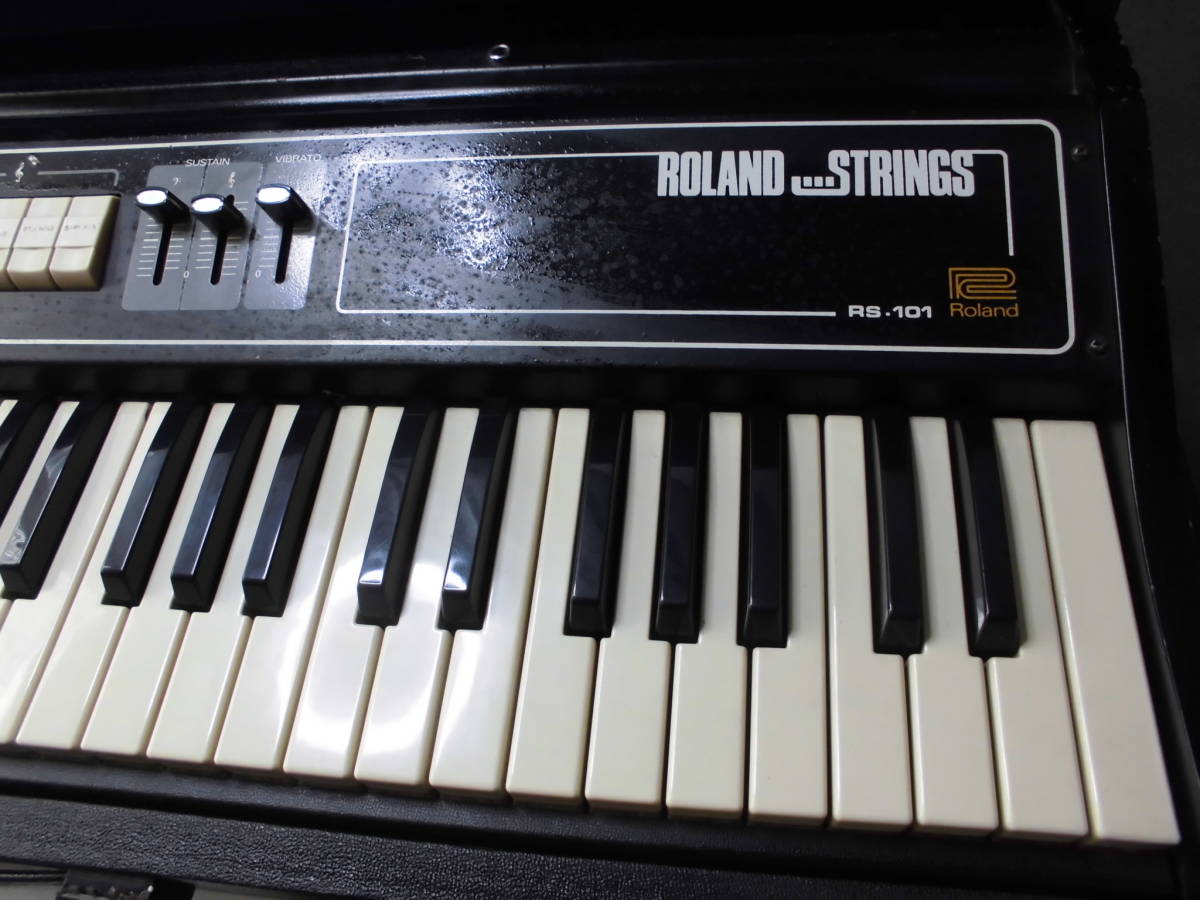 希少【Roland】STRINGS◇RS-101◇シンセサイザー◇ローランド☆ジャンク品