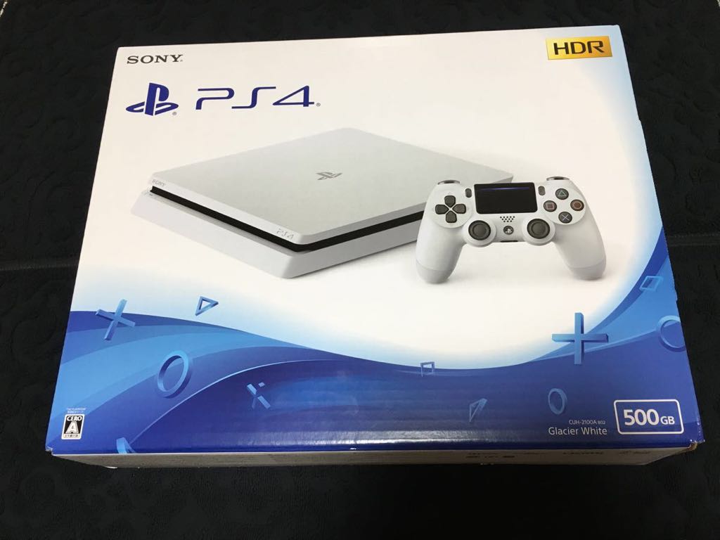 プレステ4 ホワイト 新品 PS4 500GB Glacier White
