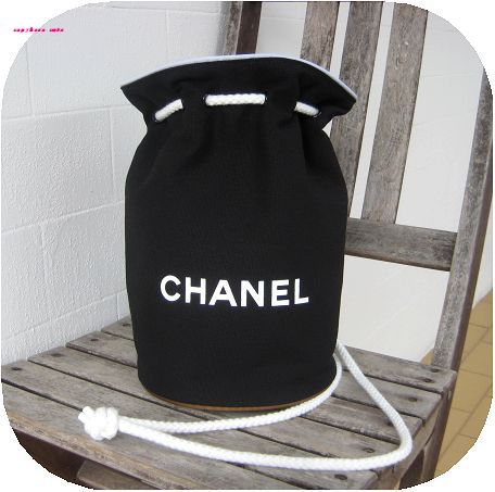CHANEL シャネル 巾着 ワンショルダー ノベルティ ロゴ - 巾着リュック 