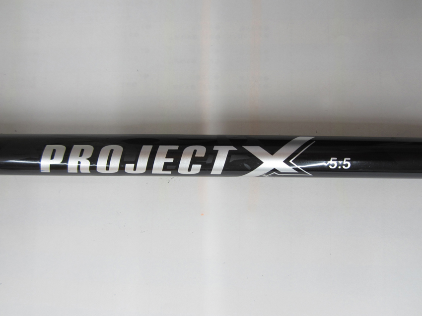タイトリスト913ドライバー用スリーブ付 PROJECT X black グラファイト 5.5 シャフト