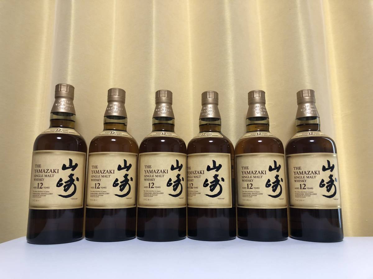 送料無料！】 サントリー山崎12年 700ml 6本セット