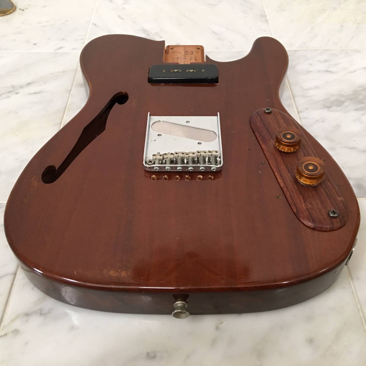 Fender Japan TN70-70 シンライン ナチュラルマホガニー Fender Japan