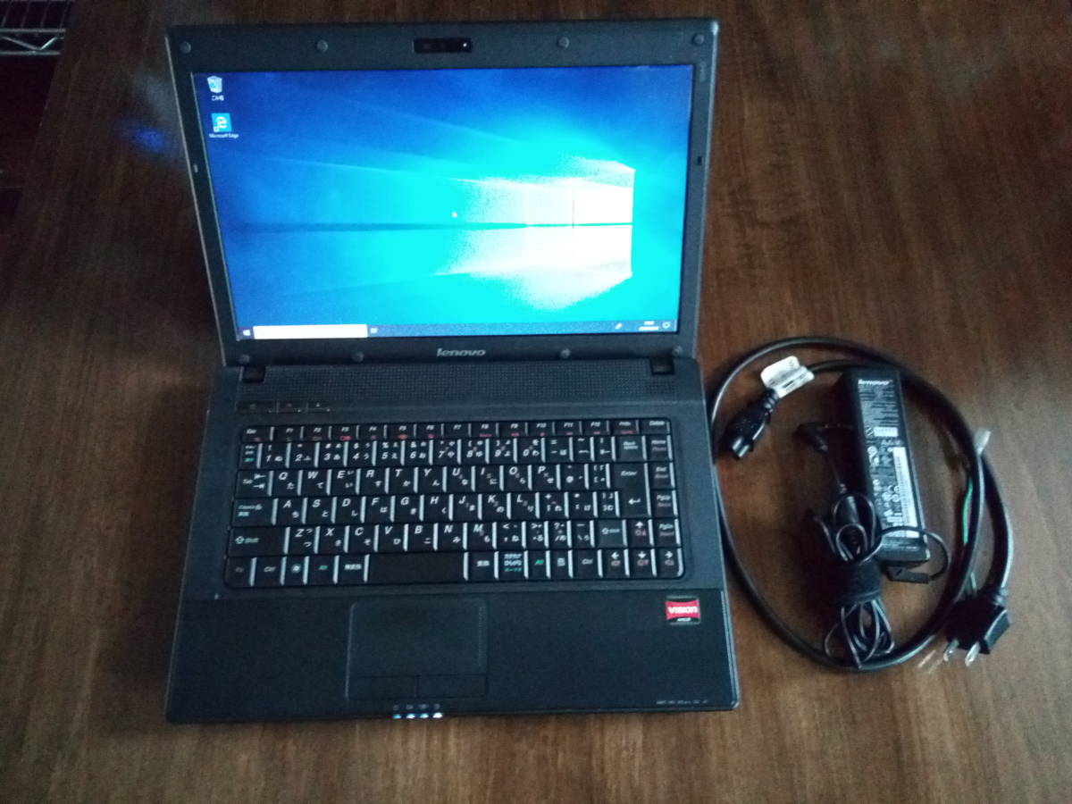 Lenovo G465 - Win10 Aランク 美品 メルカリ ノートPC AMD Windows10 