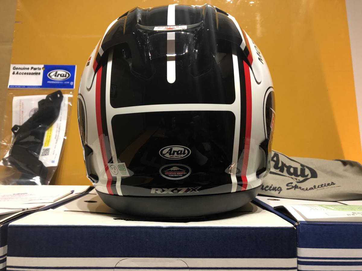 アライ/クシタニの限定コラボRX-7X 未使用/RX-7X/ARAI/KUSHITANI/ヘルメット/59-60/アライ/クシタニ/限定