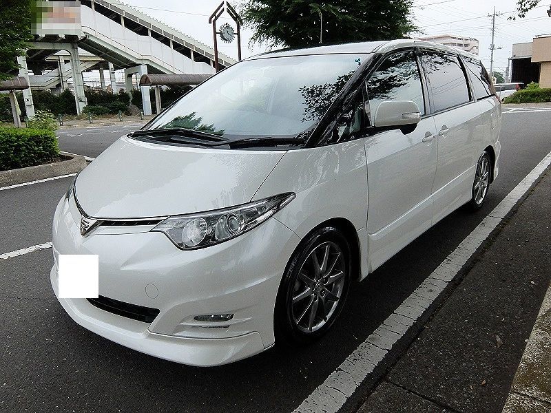 トヨタ エスティマ 2.4 L アエラス Gエディション 4WD（価格:49.5万円 19y＊豪華フル装備＊エスティマ・アエラスS PKG：ワンオナ/10万㎞以下/希少サンルーフ・AFS/Fスポイラーetc...：内外装美車（車検32/6迄）