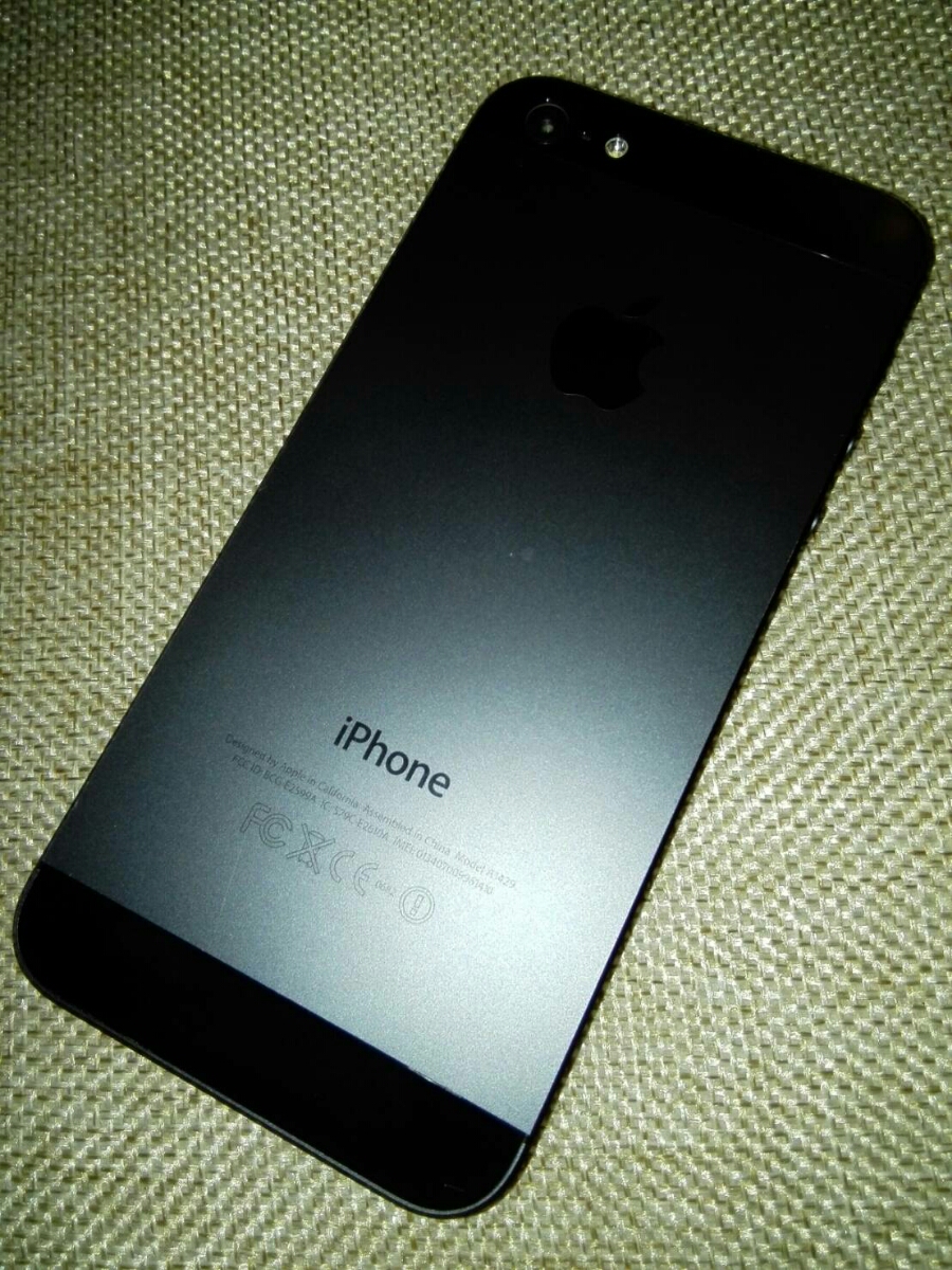 美品　iPhone5 SoftBank　ブラック&スレート_2