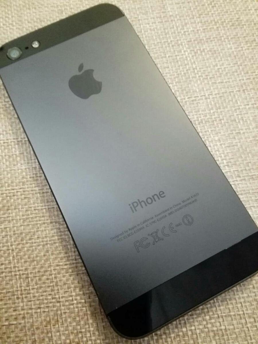 美品　iPhone5 SoftBank　ブラック&スレート_3