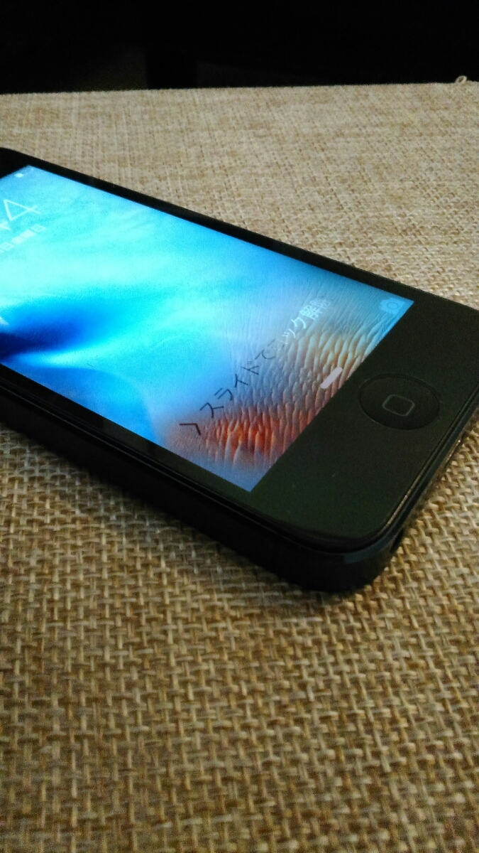 美品　iPhone5 SoftBank　ブラック&スレート_6